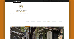 Desktop Screenshot of plazaitalia.net